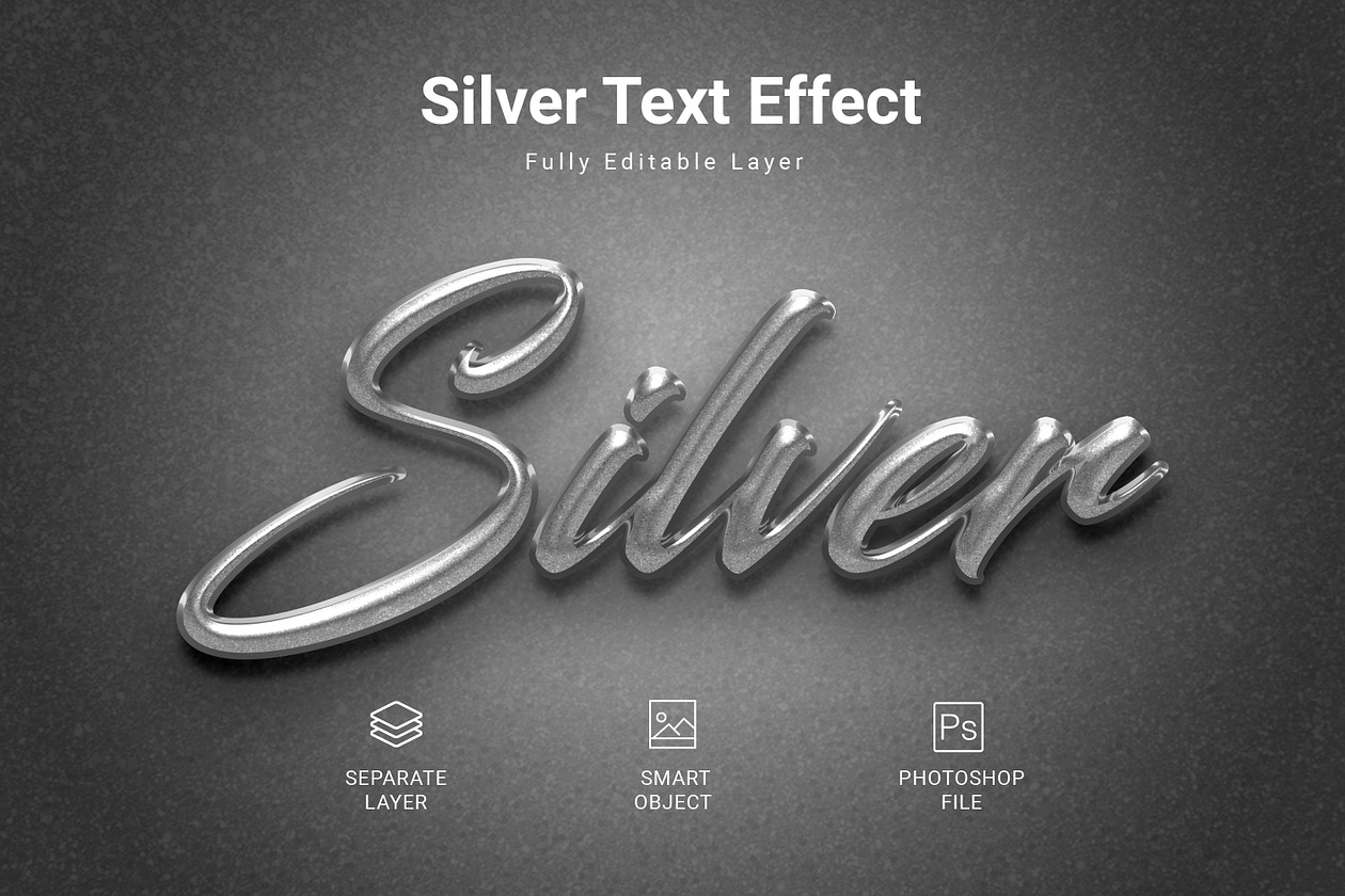 Серебристый текст. Серебряный текст. Silver text Effect. Silver текст. Сделать надпись серебряную.