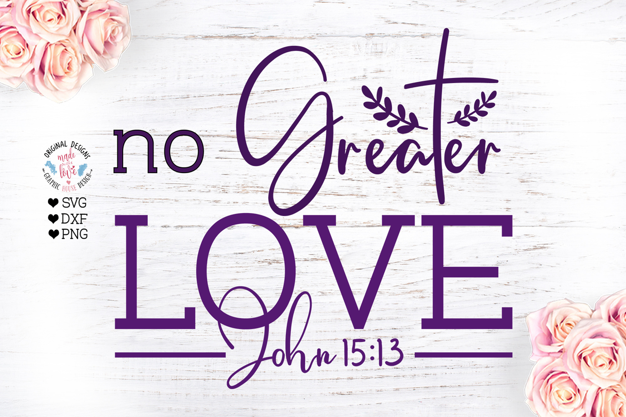 bible-verse-no-greater-love-illustrations-creative-market