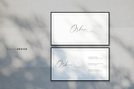 Burberry Business Card  Business Card Templates ~ Creative Market