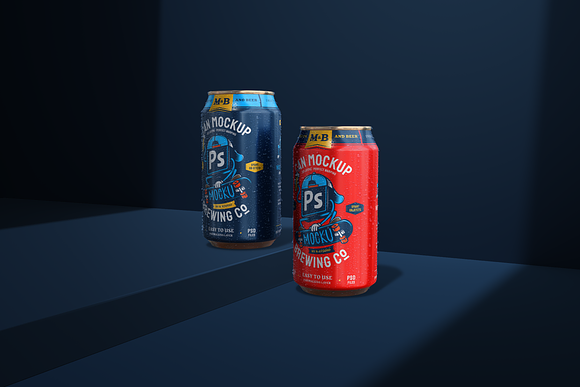 Download Drink Can Mockup Set Creative Photoshop Templates Creative Market