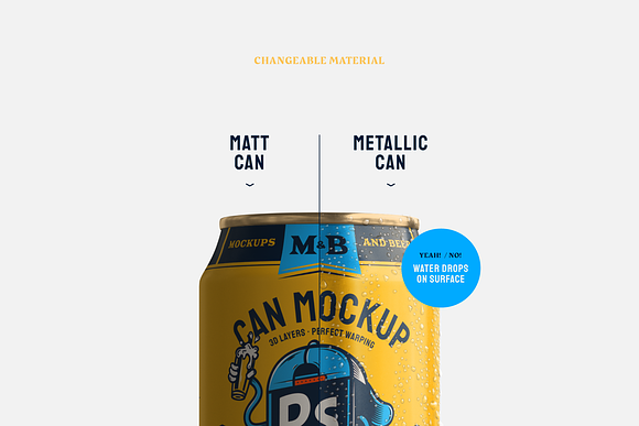 Download Drink Can Mockup Set Creative Photoshop Templates Creative Market