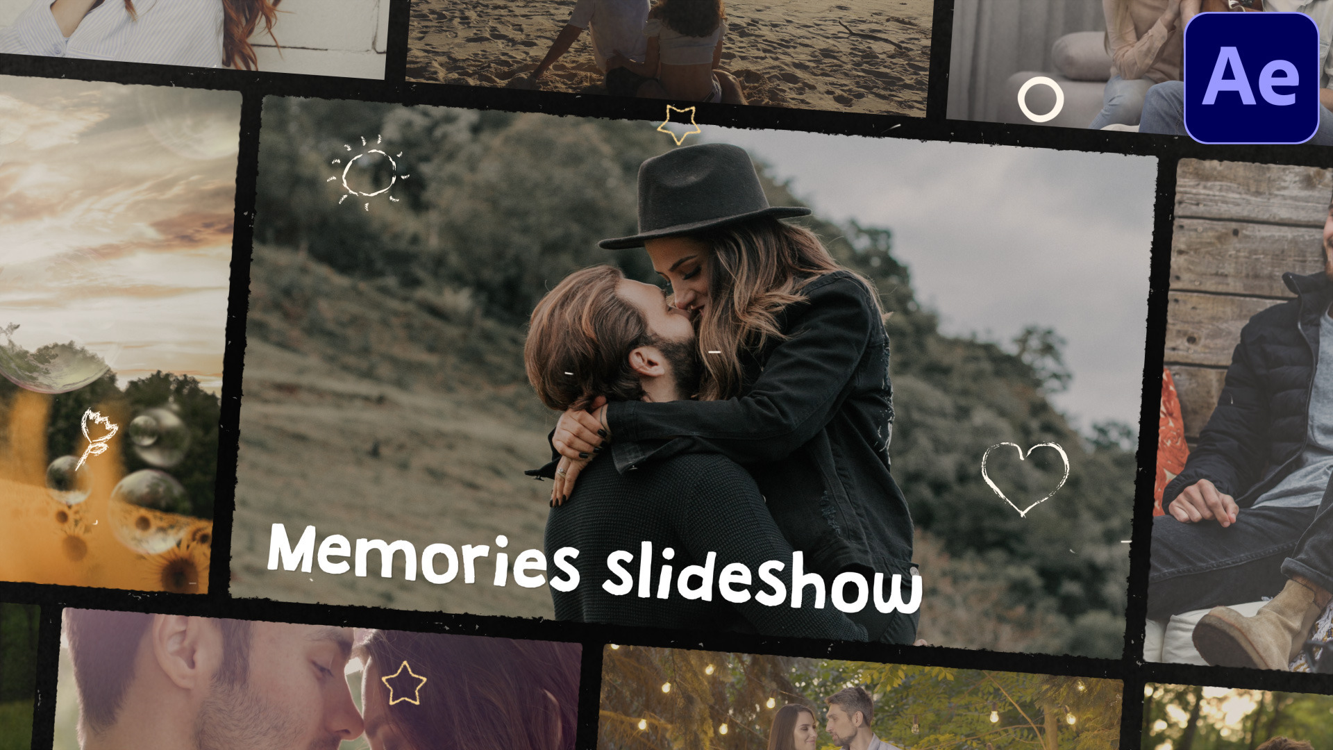 colorful memories after effects download free