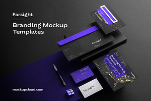 Download Hexamed Branding Mockup Creative Photoshop Templates Creative Market