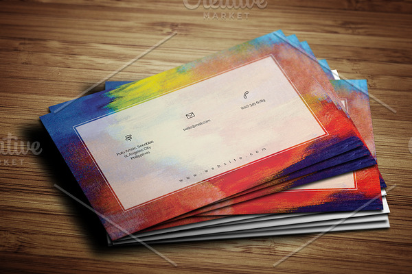 Creative Painter Business Card | Creative Photoshop Templates