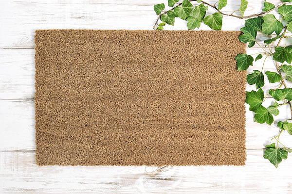 Download Coir doormat mockup palm leaves | Custom-Designed Graphic ...