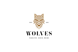 Indian Wolves | Creative Illustrator Templates ~ Creative Market