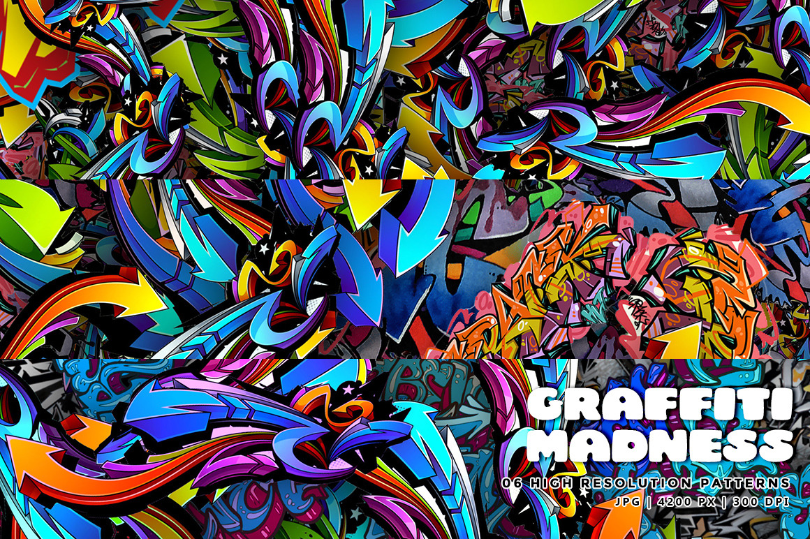 Graffiti Madness | Creative Market