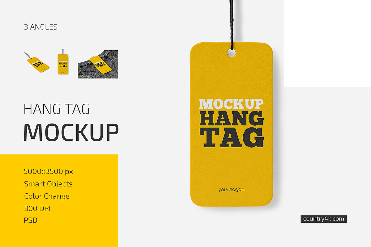 Download Hang Tag Mockup Set Photoshop 6033710 Graphixtree