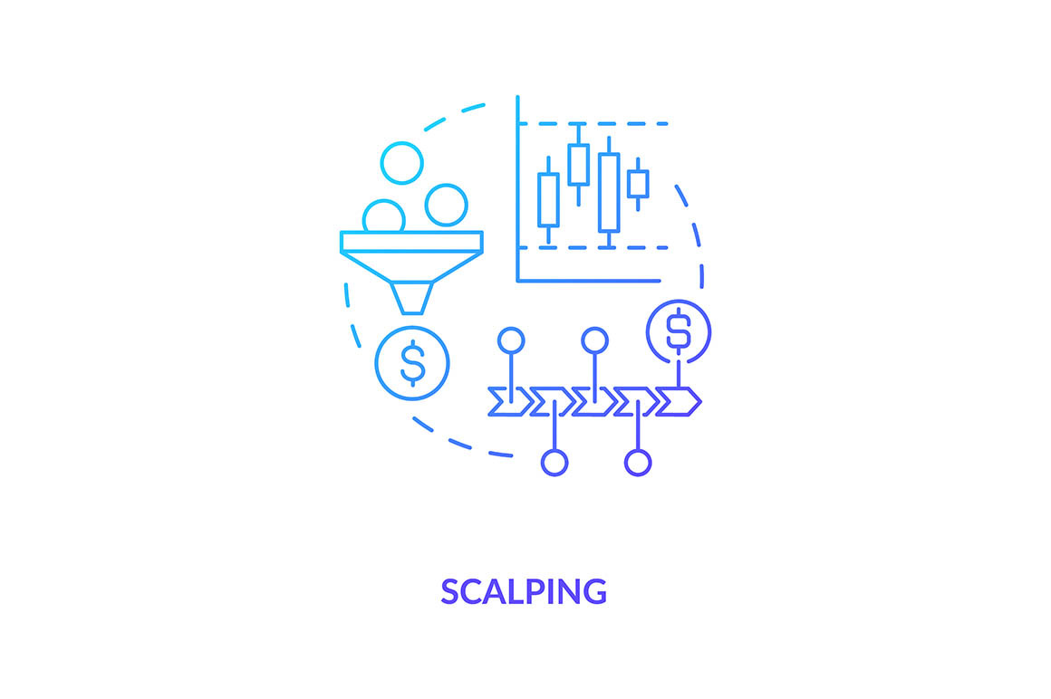 Scalping concept icon | Outline Icons ~ Creative Market