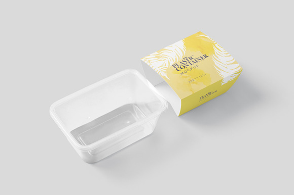 Square Transparent Plastic Sleeves Mockup - Design Cuts