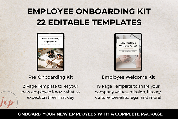 Download Employee Onboarding Handbook Guide Creative Canva Templates Creative Market