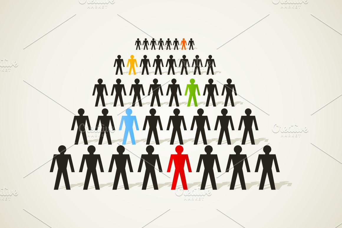 Crowd of people | Pre-Designed Photoshop Graphics ~ Creative Market