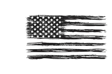 USA Flag - Distressed American flag | Illustrator Graphics ~ Creative ...