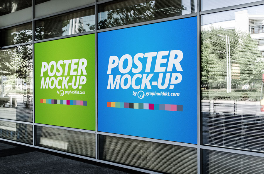 Billboard & Poster mockups | Print Templates ~ Creative Market