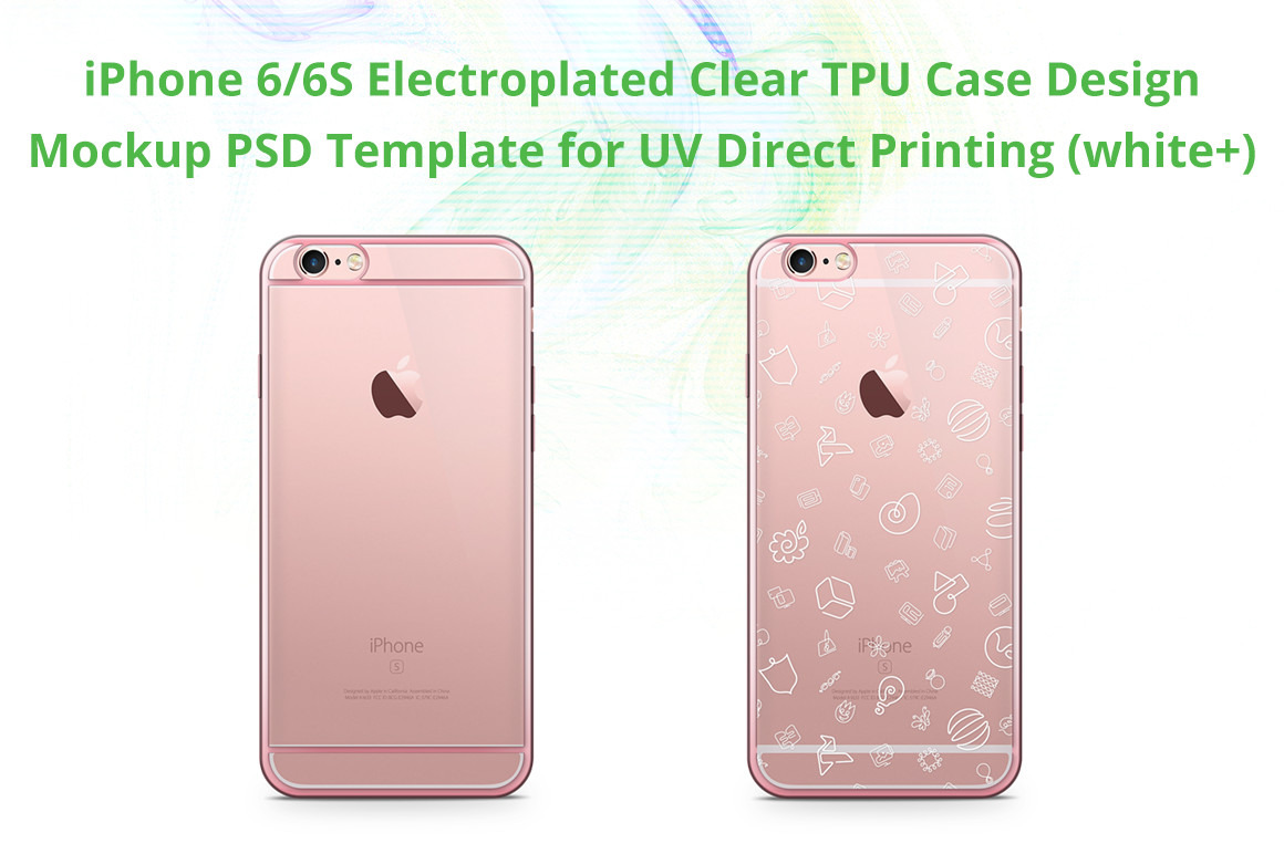 Iphone 6s Electroclear Tpu Case Mock Creative Photoshop Templates Creative Market