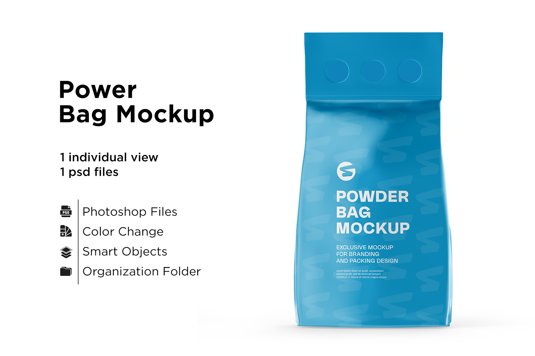 Download MatePowder Bag Mockup | Creative Photoshop Templates ...