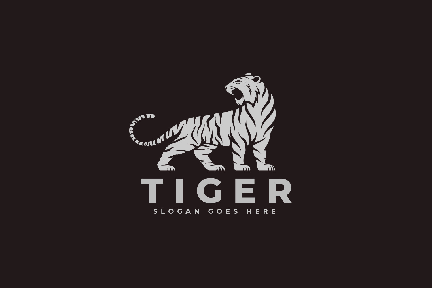 Tiger Mascot Logo Design | Branding & Logo Templates ~ Creative Market