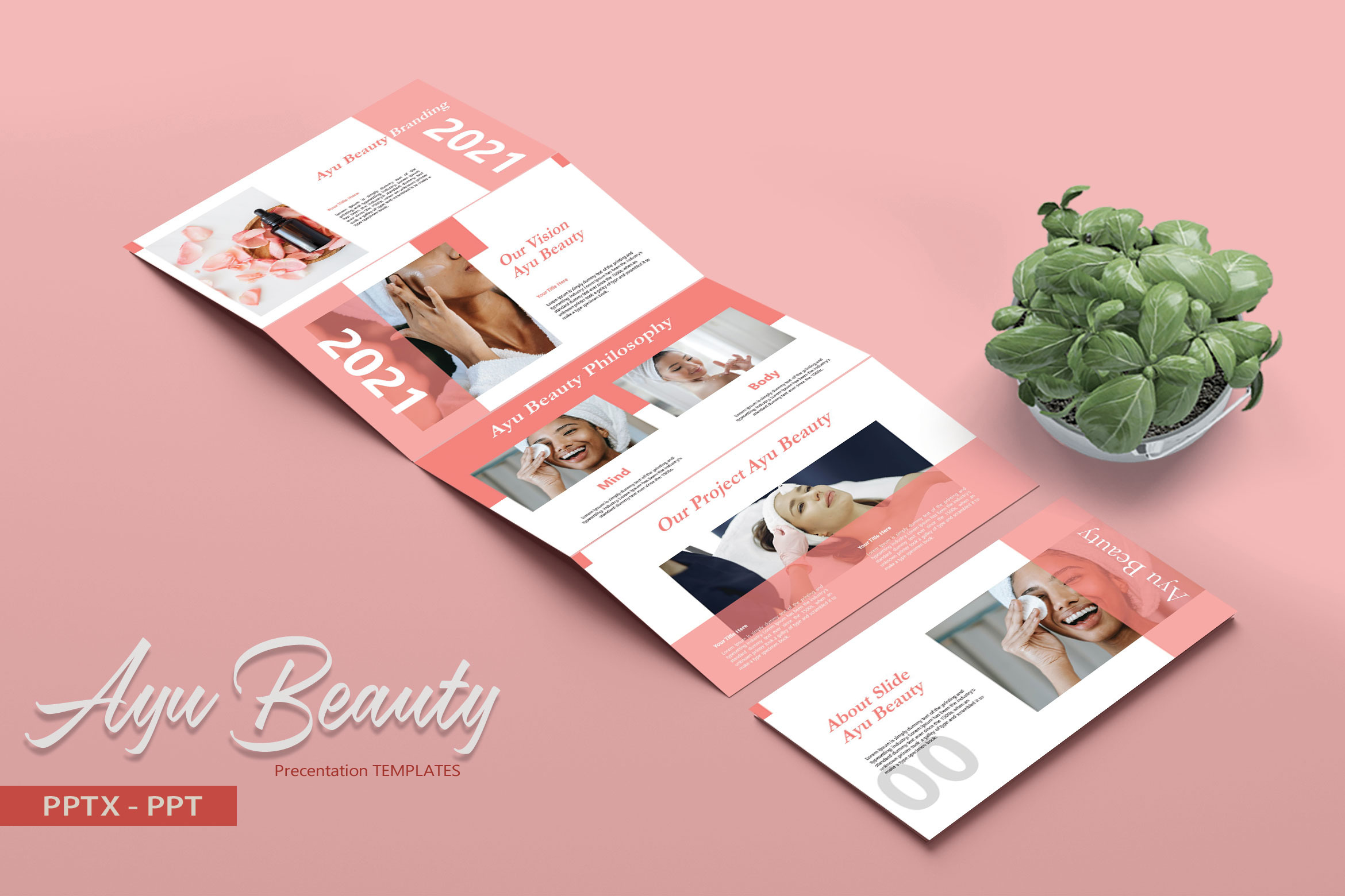 Beauty Powerpoint Template Free Download