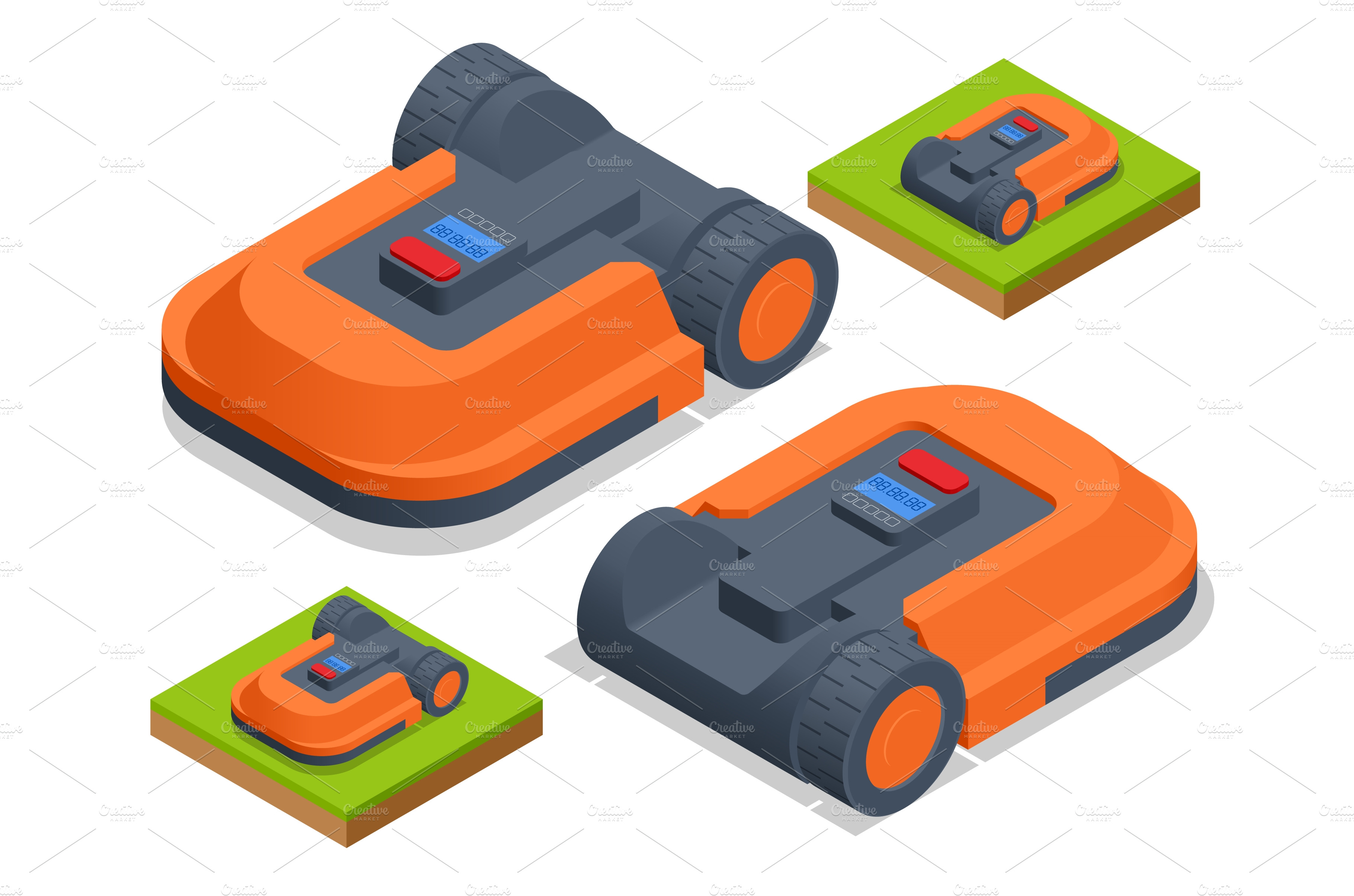 isometric-robotic-lawn-mower-on-vector-graphics-creative-market