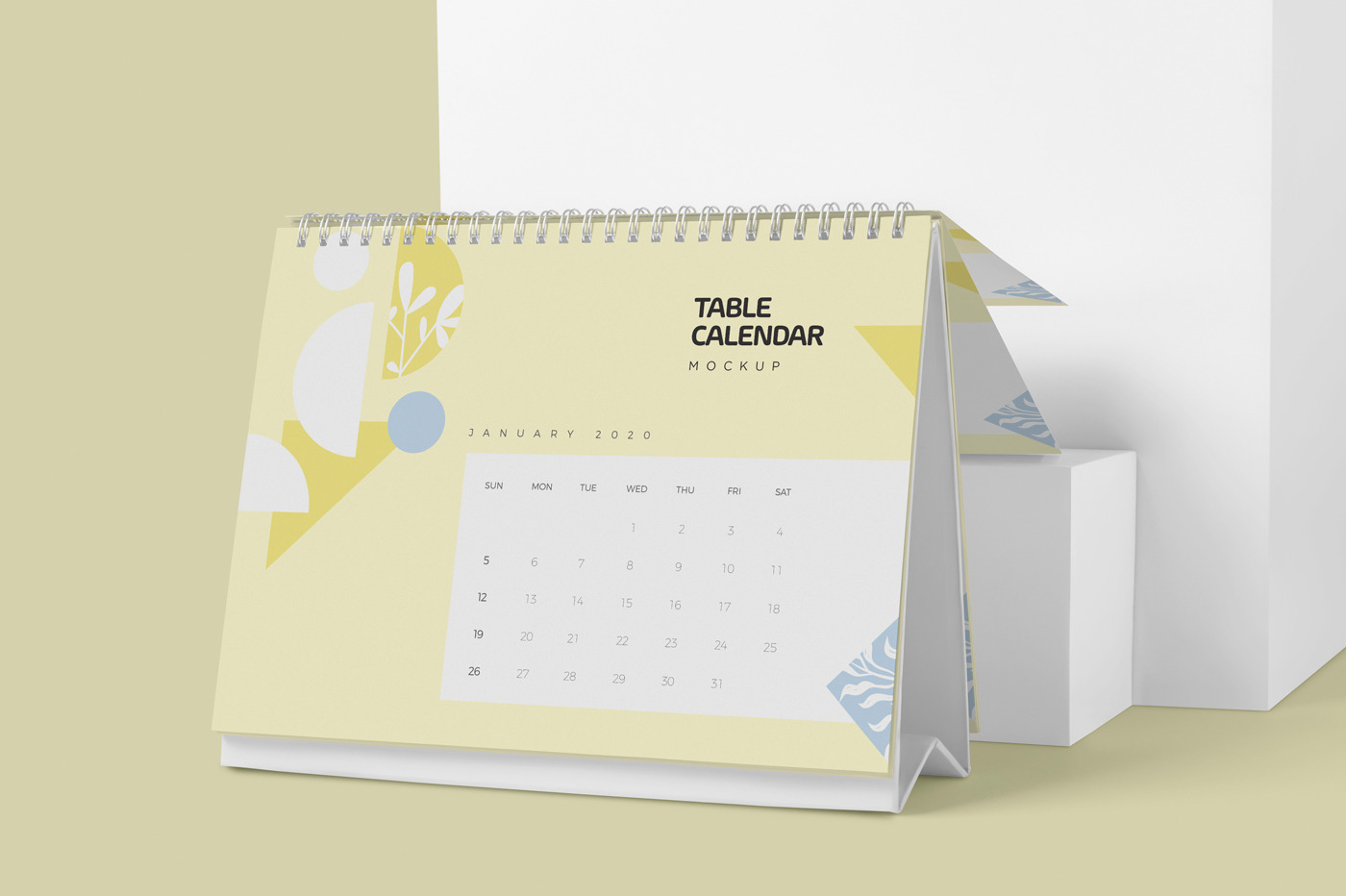 Table Calendar Mockups | Product Mockups ~ Creative Market