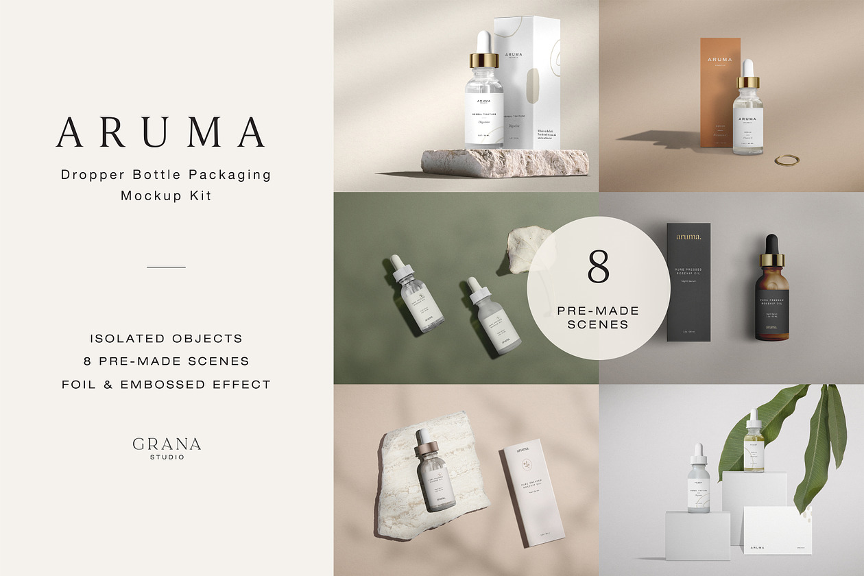 Download Search Essential Oil Mockup Creative Market