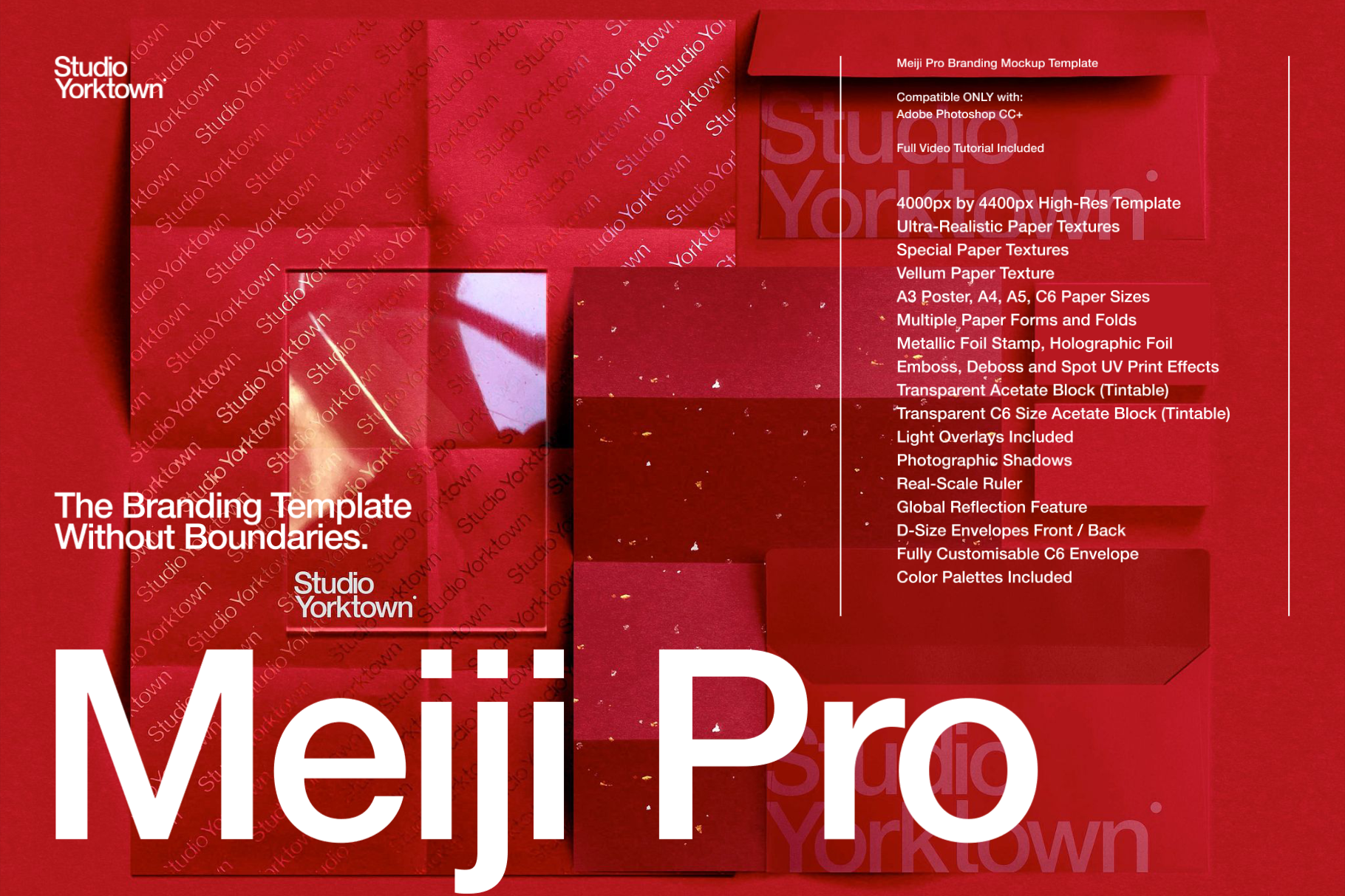 Download Meiji Pro Branding Mockup Template Creative Market