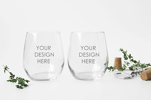 Download Shot Glass Mockup Creative Photoshop Templates Creative Market