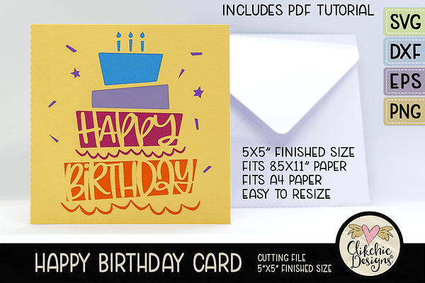 Download Happy Birthday Grandpa Card Svg Creative Illustrator Templates Creative Market