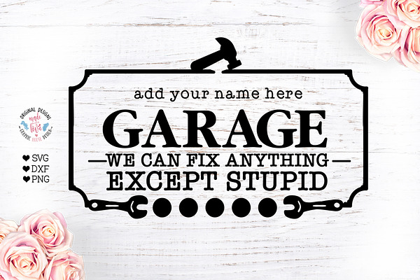 Download Dad S Garage Est Pre Designed Photoshop Graphics Creative Market