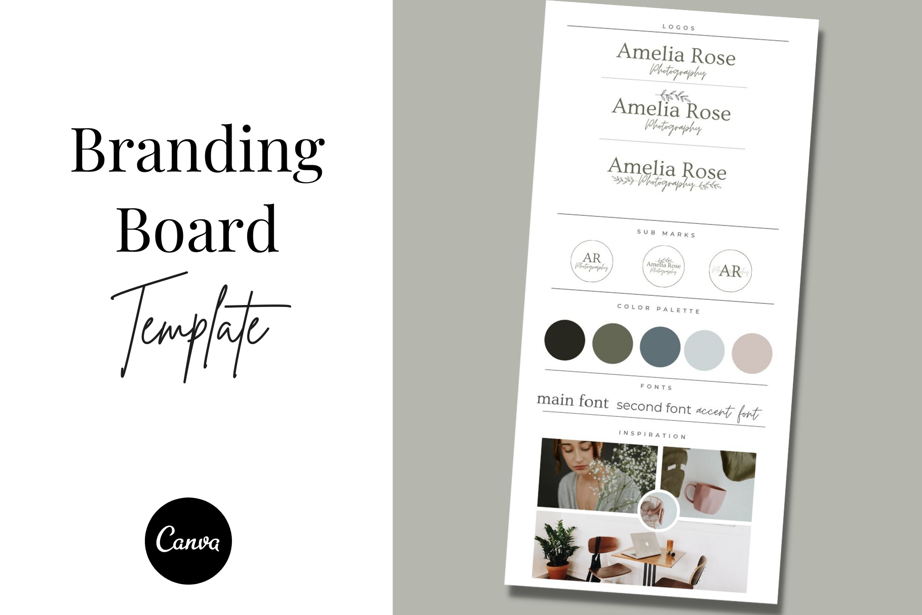 Earthy Branding Kit | Creative Market