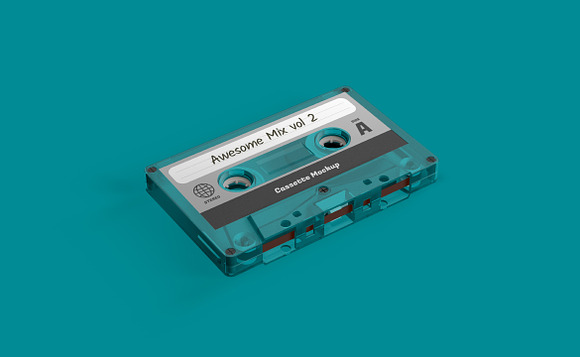 Cassette Mockup Volume 3 – flyerwrk