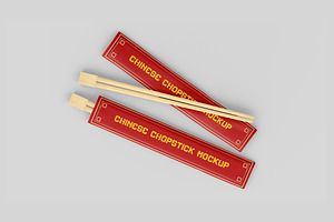 Download Chopsticks Mockup Creative Photoshop Templates Creative Market