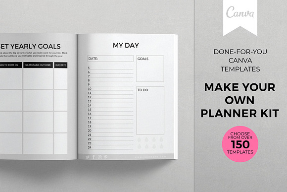 Make a Planner Template with Canva