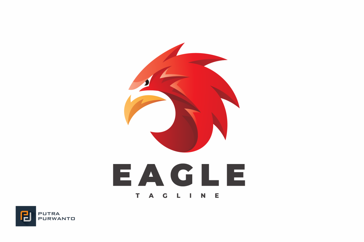 Eagle Mascot - Logo Template | Branding & Logo Templates ~ Creative Market