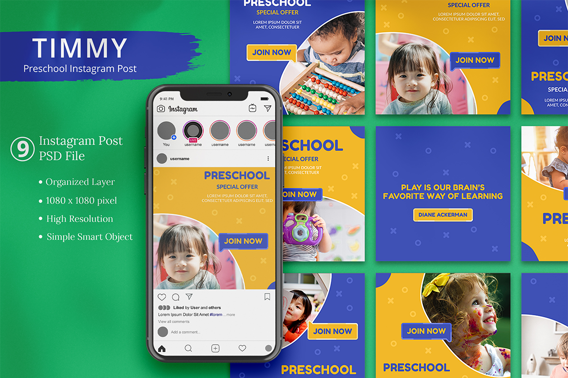 timmy-preschool-instagram-post-photoshop-templates-creative-market