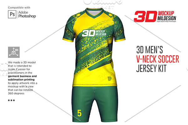 Download 3d Men S Raglan Trail Jersey Mockup Creative Photoshop Templates Creative Market