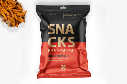 French Fries Packaging Mockup  Packaging Mockups ~ Creative Market