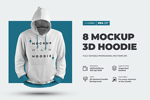 Download Hoodie Animated Mockup Creative Photoshop Templates Creative Market