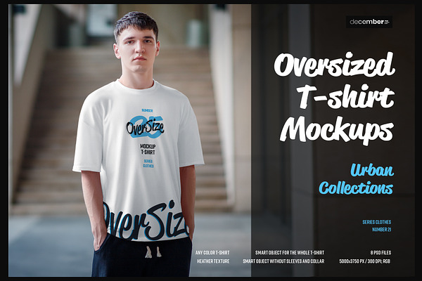 Download 6 Oversized T Shirt Mockup Urban Style Creative Market