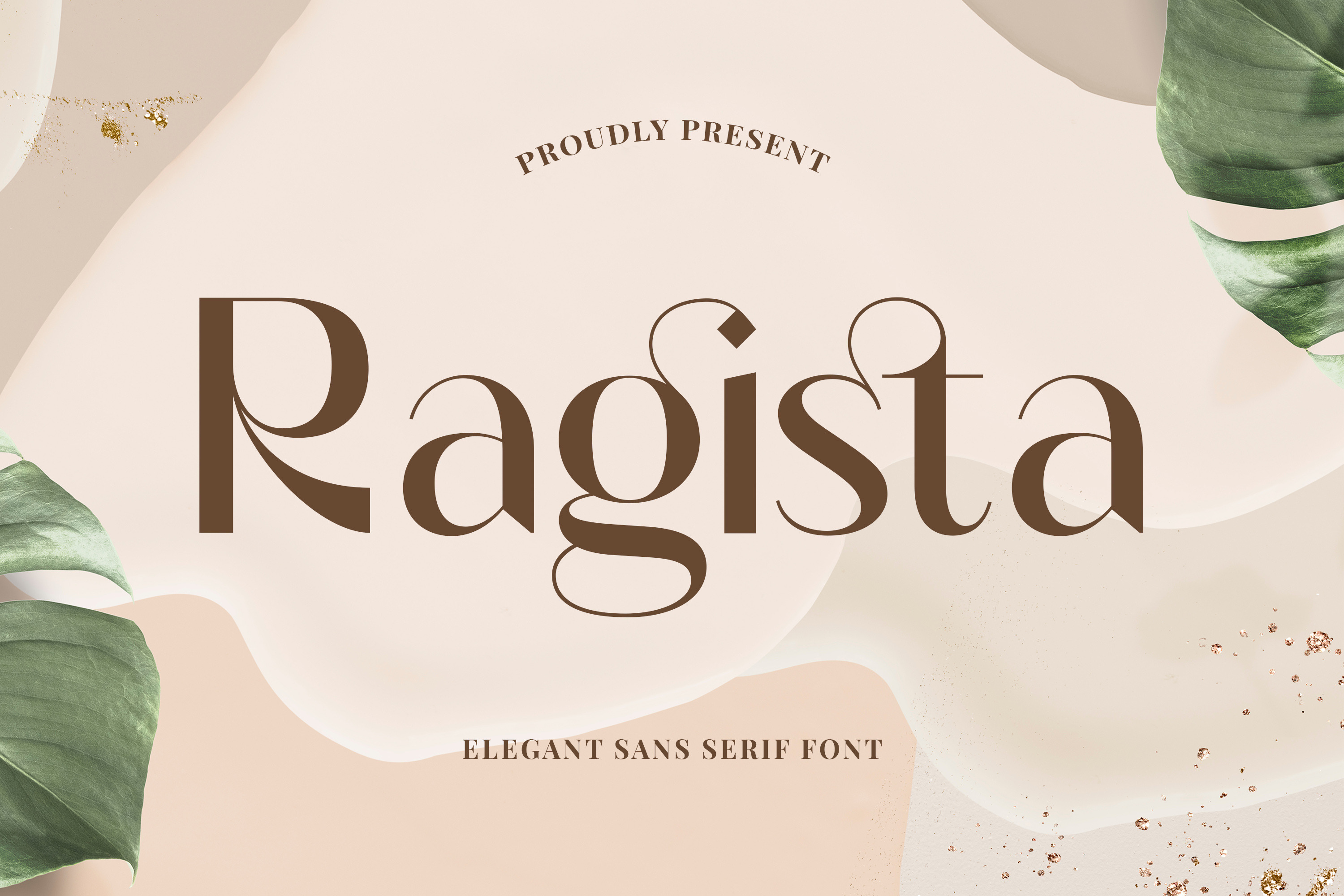 Ragista - Elegant Display Sans | Sans Serif Fonts ~ Creative Market