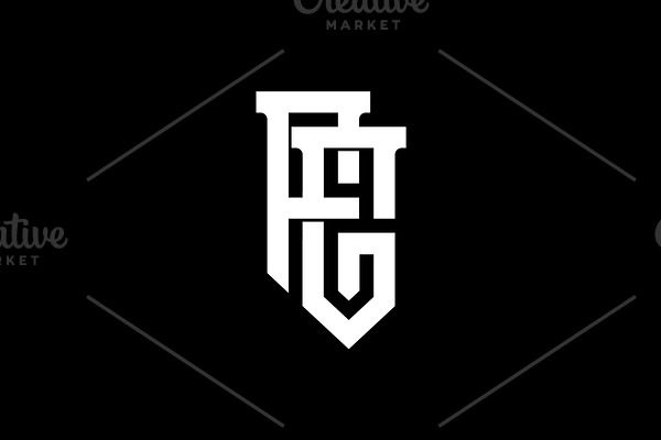 Letter FG Logo | Creative Illustrator Templates ~ Creative Market