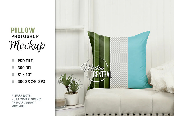 Download Pretty Bedroom Pillow Mockup Jpg Creative Mockup Templates Creative Market