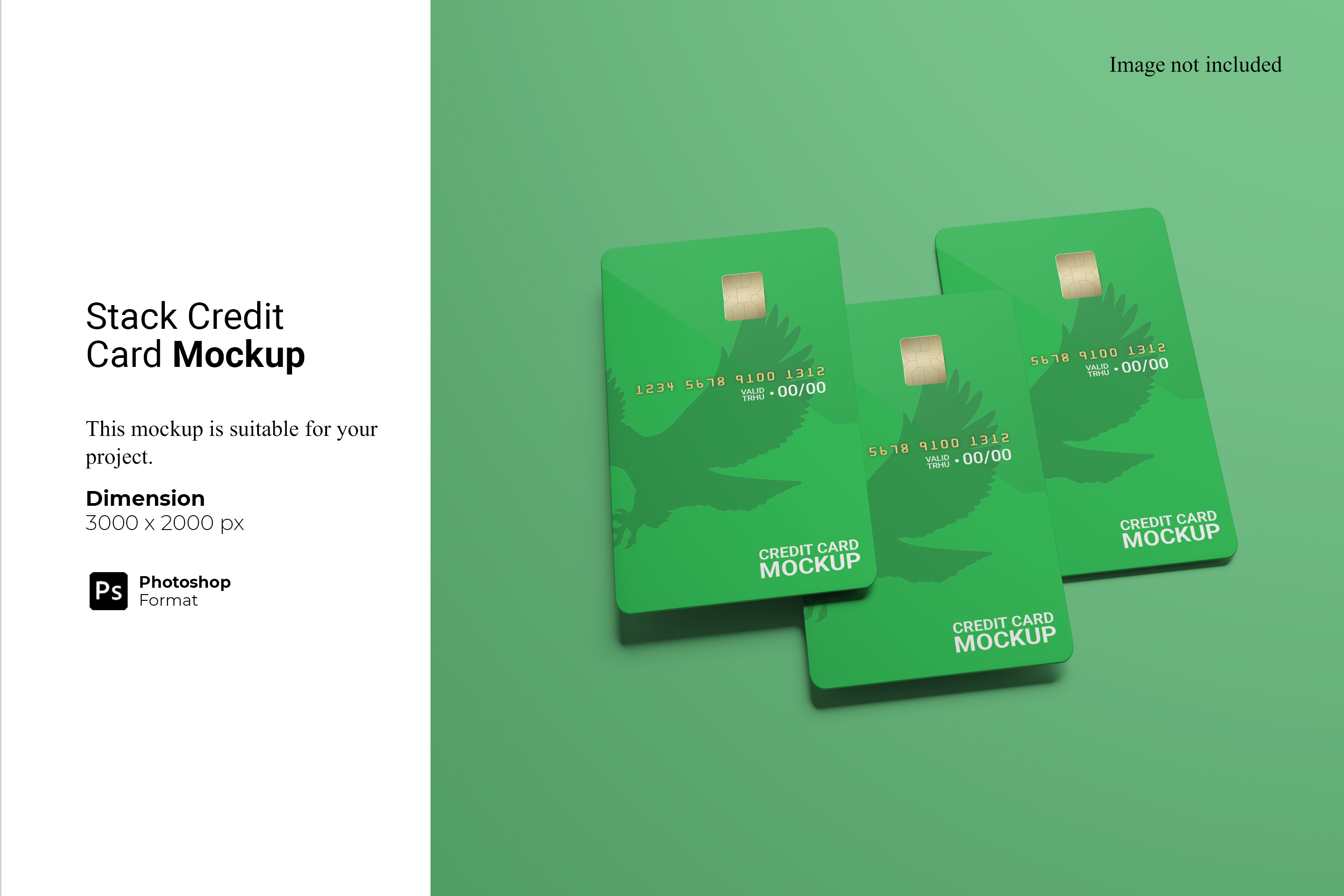 Download Stack Credit Card Mockup | Creative Photoshop Templates ...