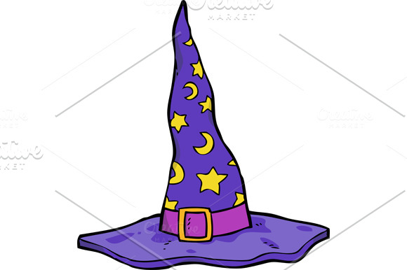 Wizard hat | Pre-Designed Illustrator Graphics ~ Creative Market