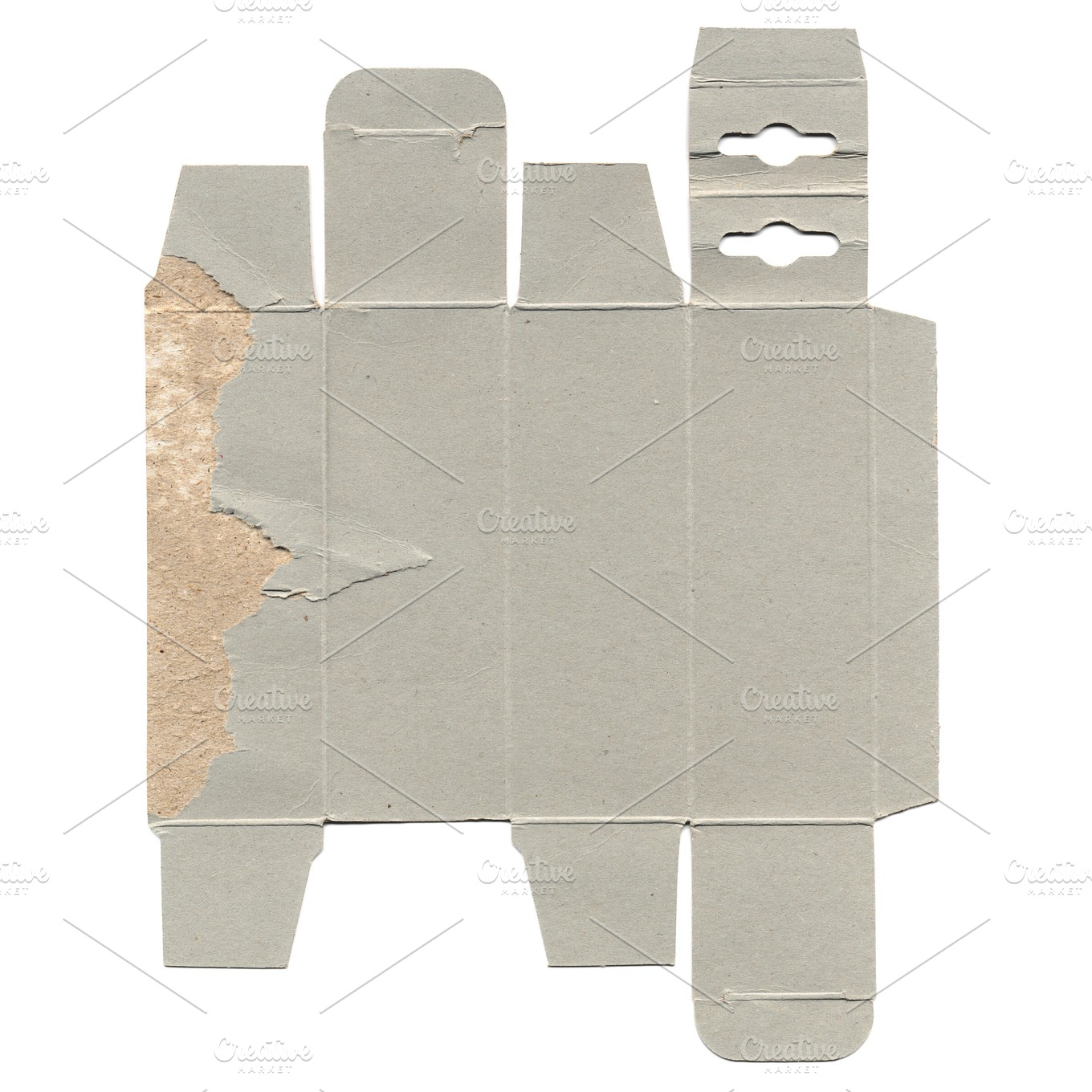 Download Cardboard box unfolded | High-Quality Stock Photos ~ Creative Market