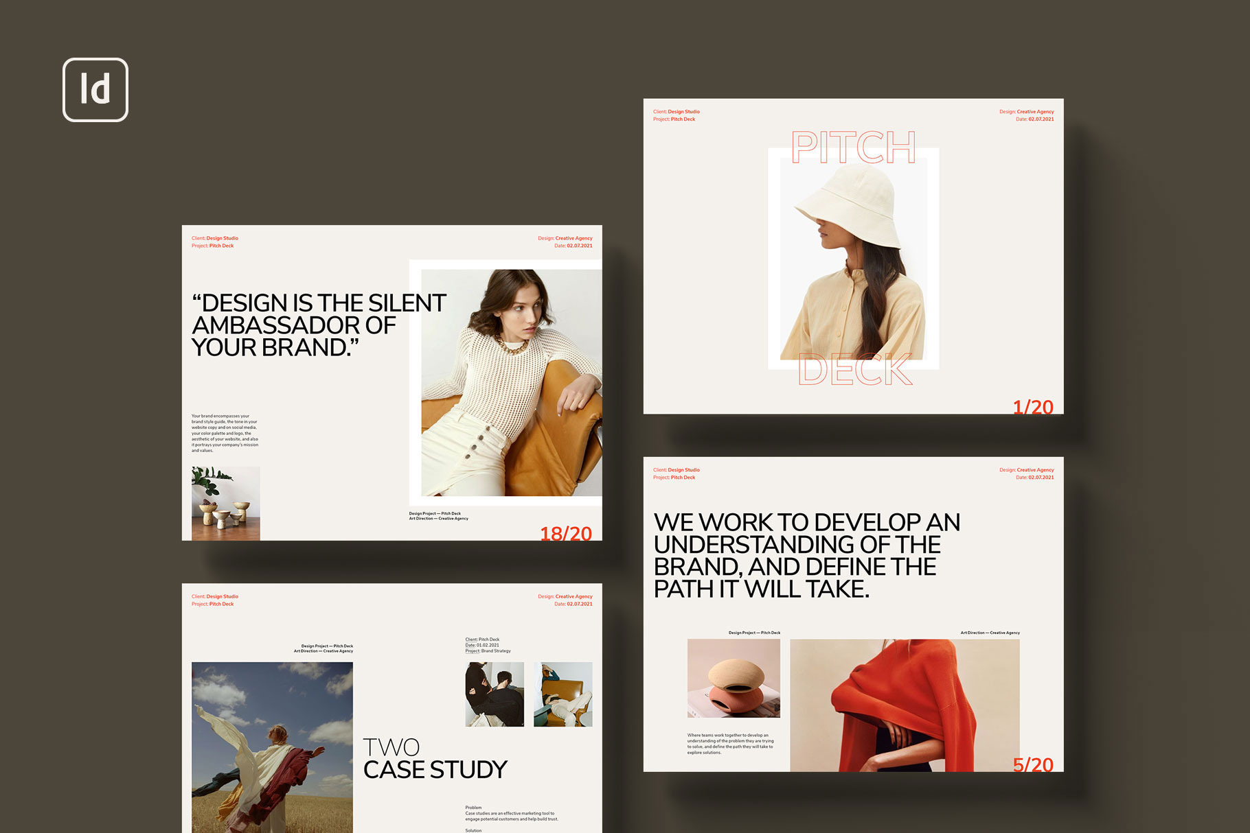 Studio Pitch Deck | Presentation Templates ~ Creative Market