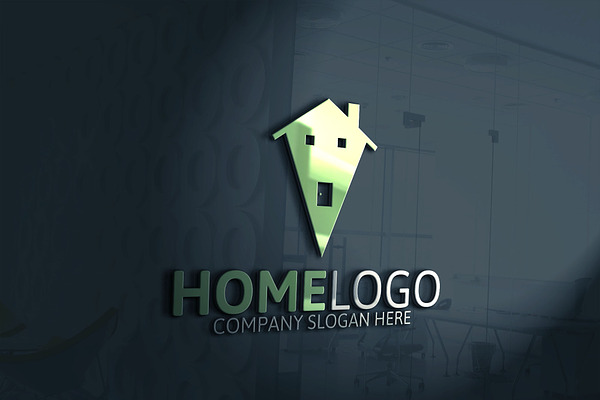 The Home Logo | Creative Illustrator Templates ~ Creative Market