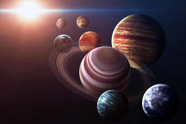 High resolution images presents planets of the solar system. This image ...