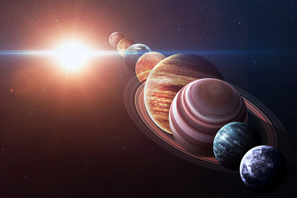 High resolution images presents planets of the solar system. This image ...