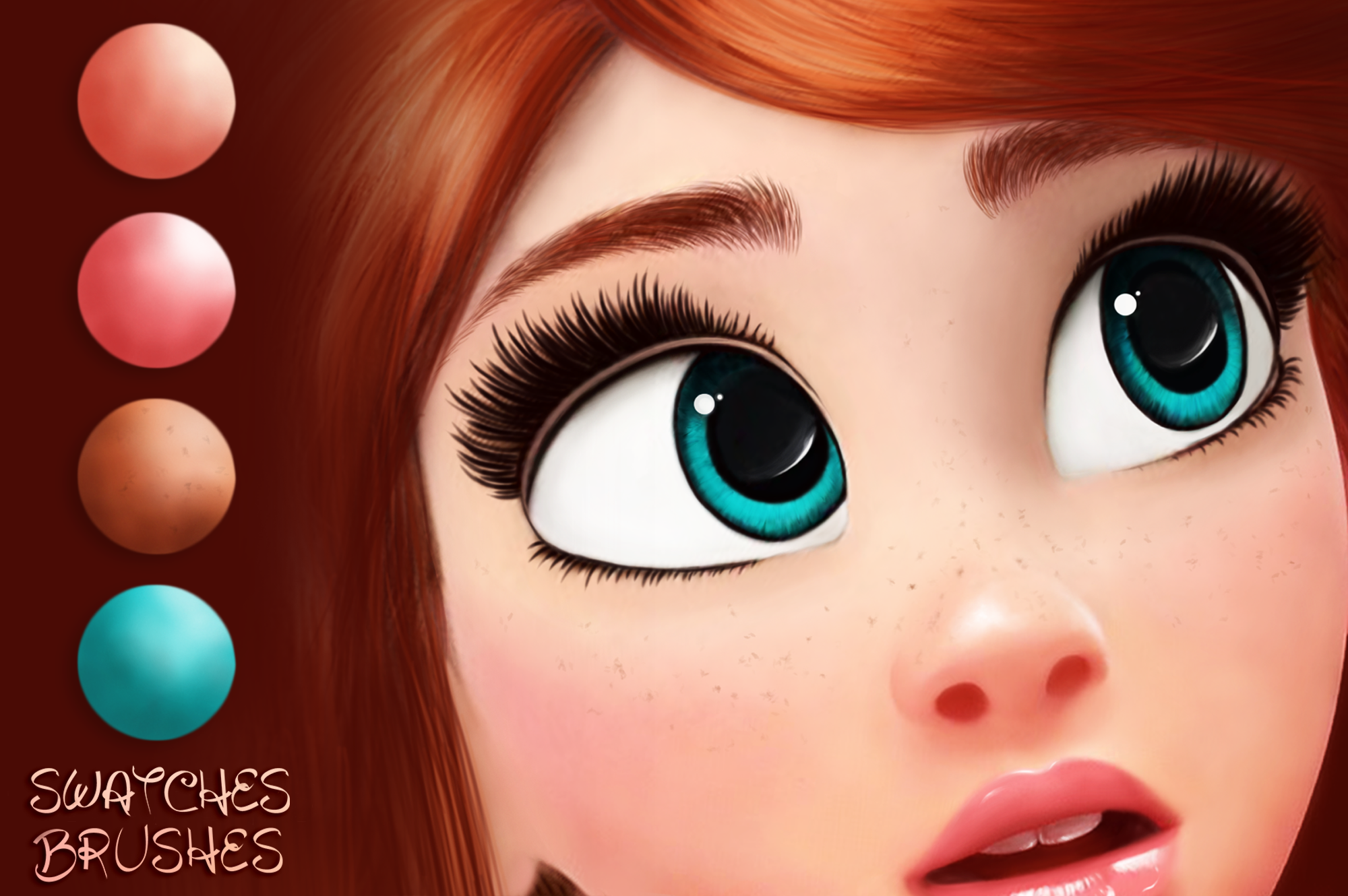 Cartoon Portrait for Photoshop | Photoshop Add-Ons ~ Creative Market